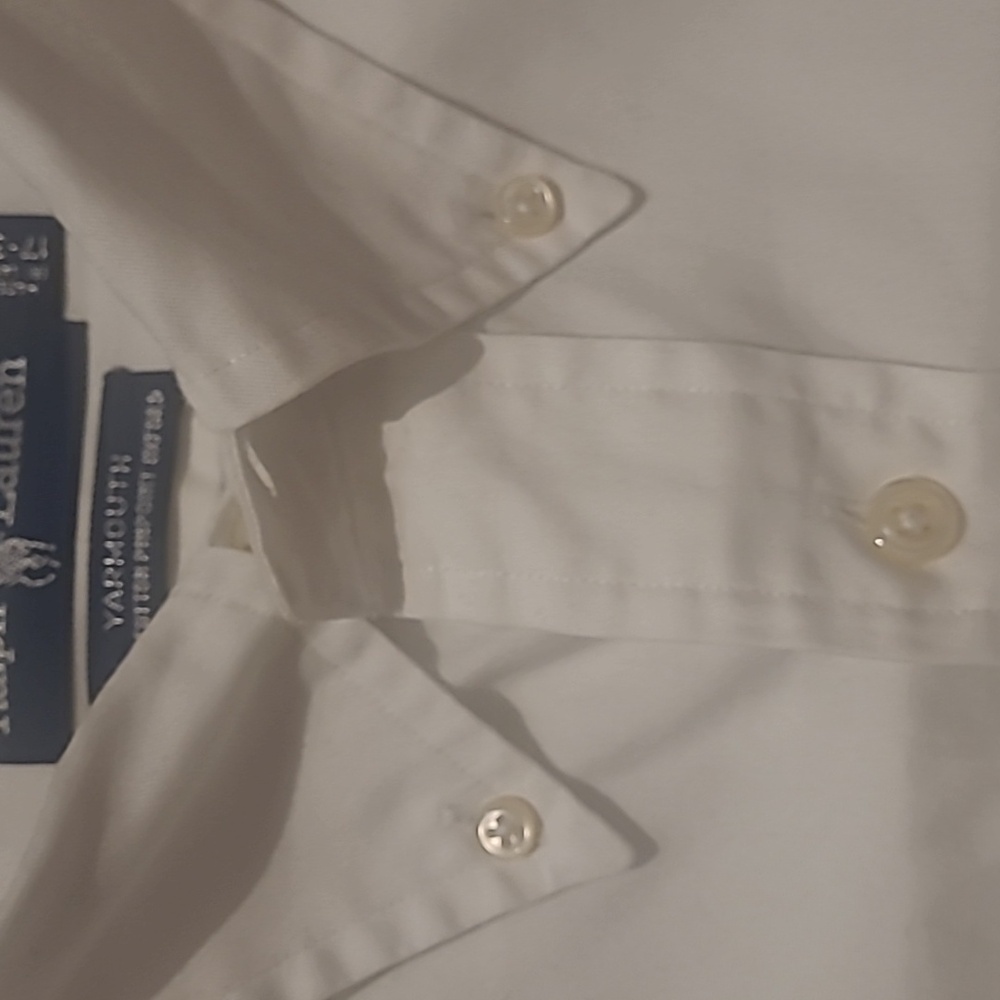 RALPH LAUREN YARMOUTH FIT OXFORD BUTTON DOWN SHIRT - Picture 4 of 5